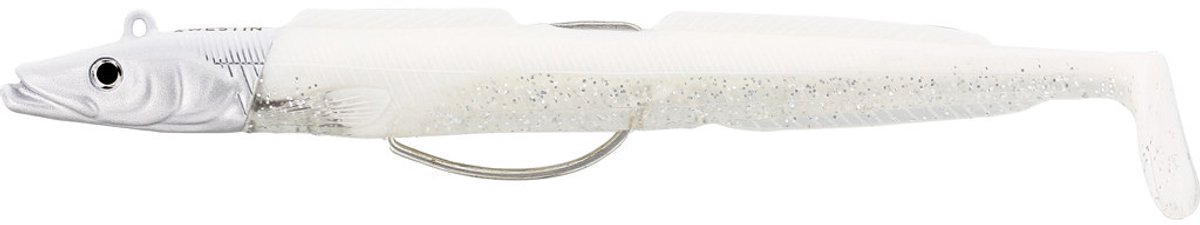 Westin Sandy Andy Weedless Sinking Jig 16g 10cm Haak 2 – Weedless Zeebaars Jig - Kleur : Snow White