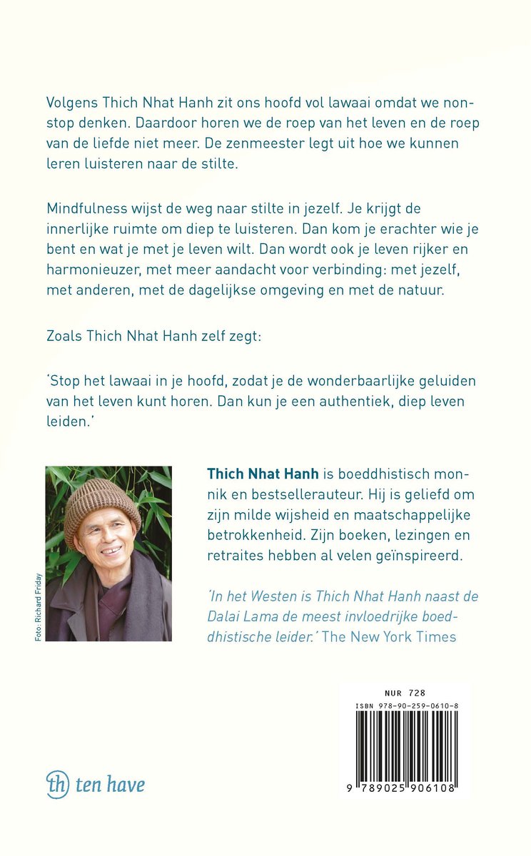 Stilte - back cover