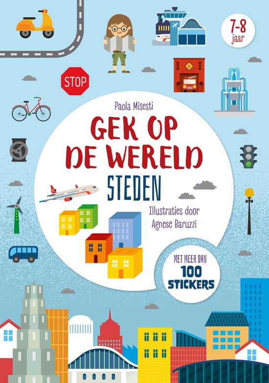 Gek op de wereld steden - cover