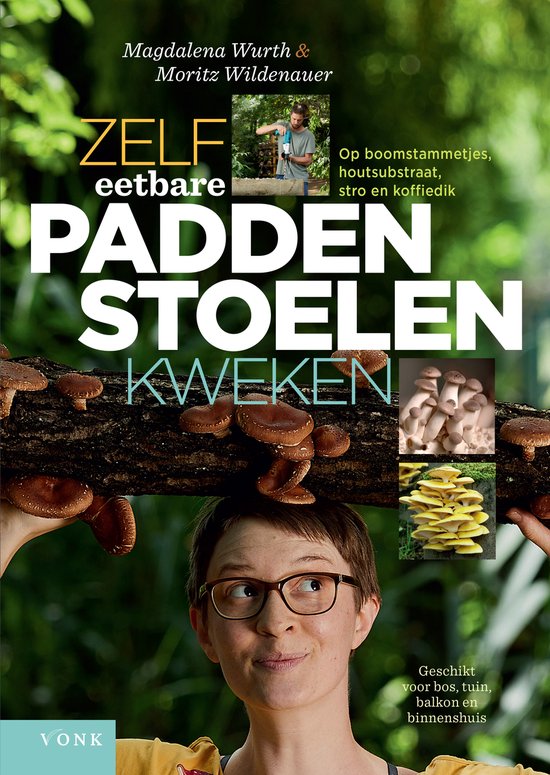 Zelf eetbare paddenstoelen kweken - cover