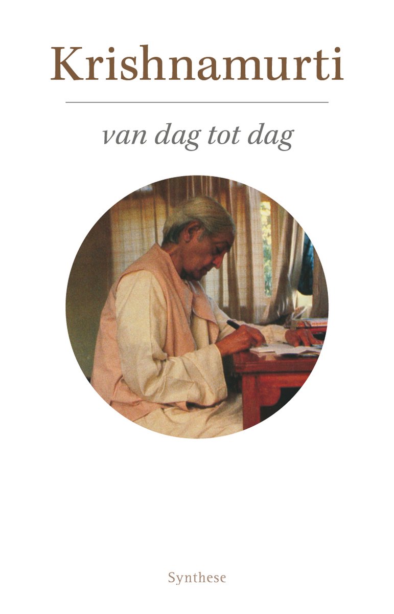 Omslag van Krishnamurti van dag tot dag