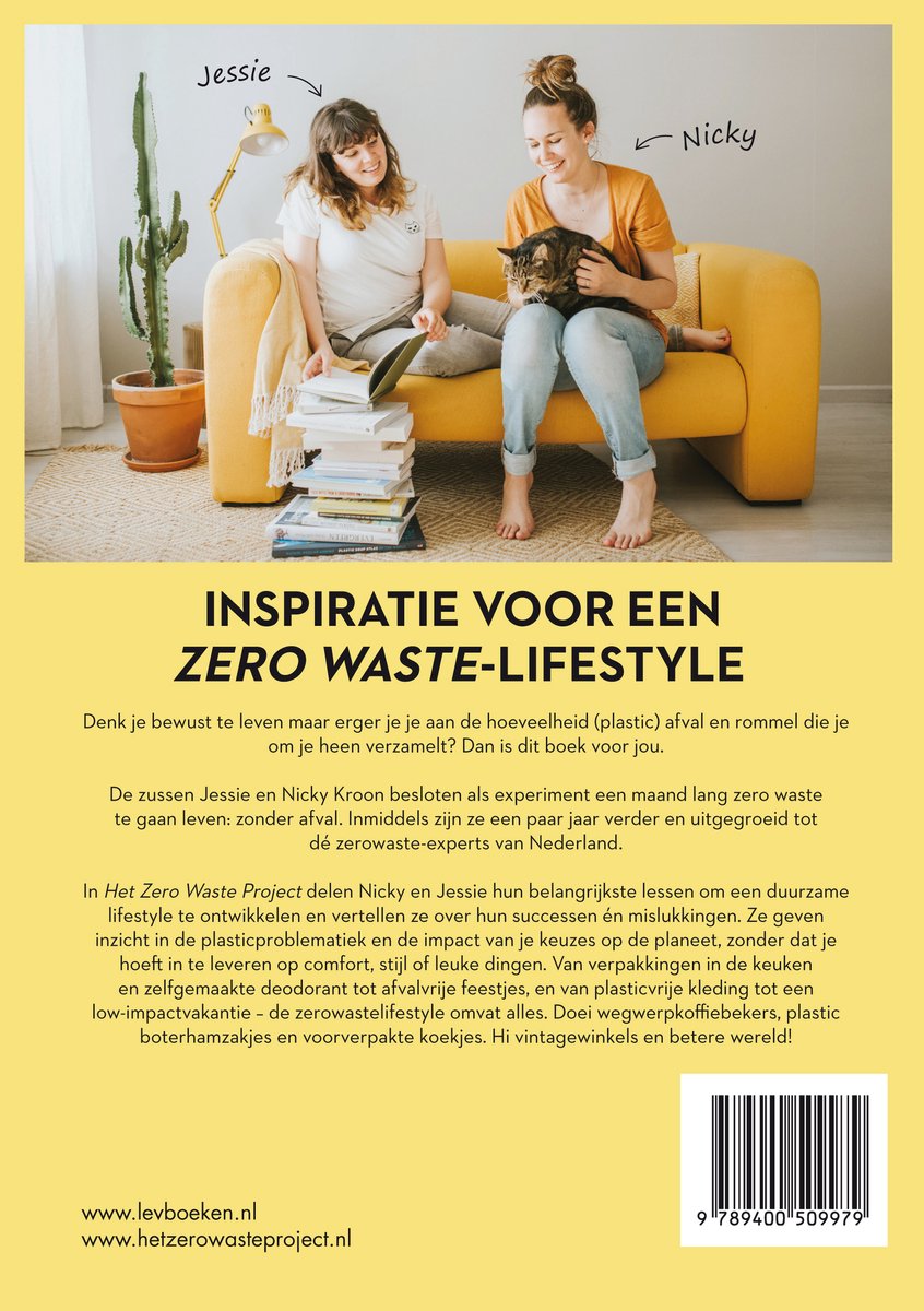 Het Zero waste project - back cover