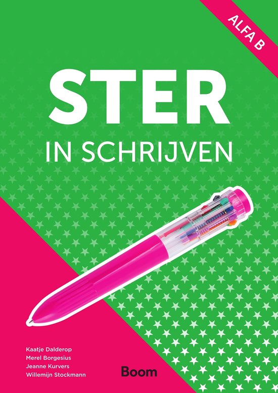 Ster in schrijven - cover