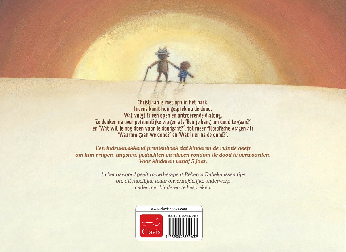 Misschien is doodgaan wel hetzelfde als een vlinder worden - back cover