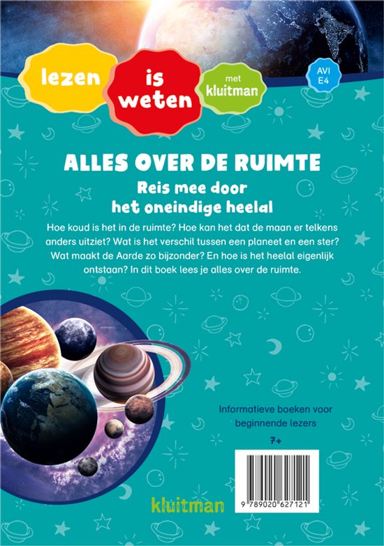 Lezen is weten met Kluitman - Alles over de ruimte