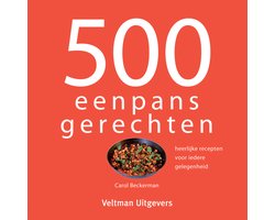 Omslag van 500 eenpansgerechten
