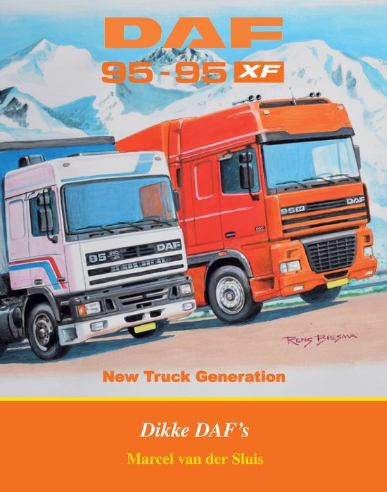 DAF Monografieen 14 - DAF 95 en 95 XF - cover