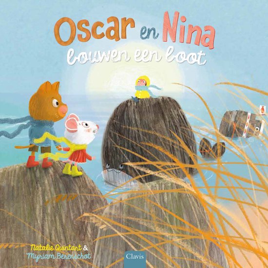 Oscar en Nina bouwen een boot - cover