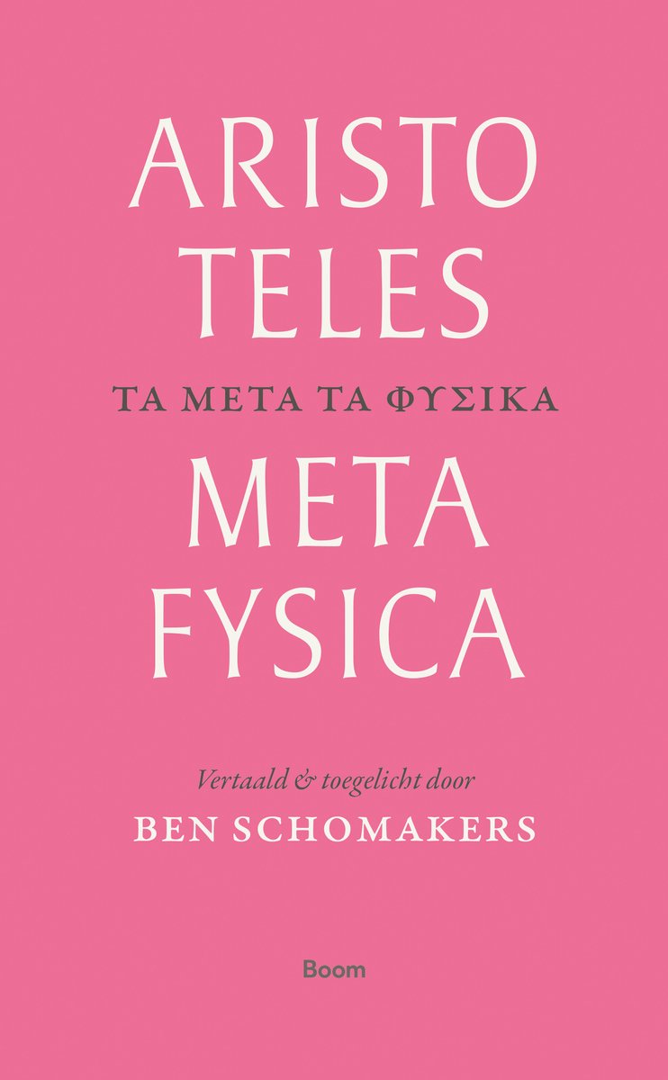 Omslag van Metafysica