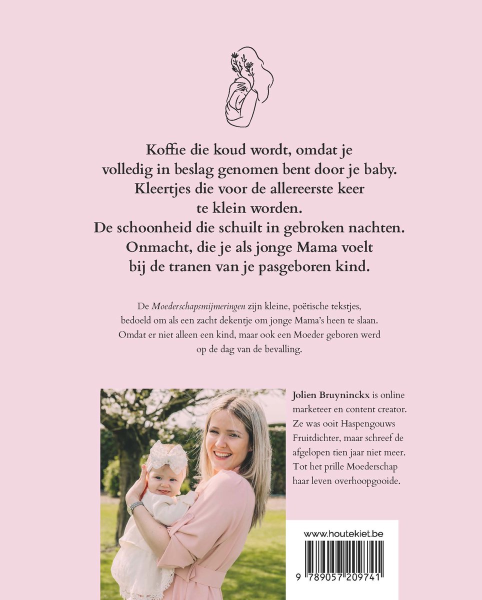Moederschapsmijmering - back cover