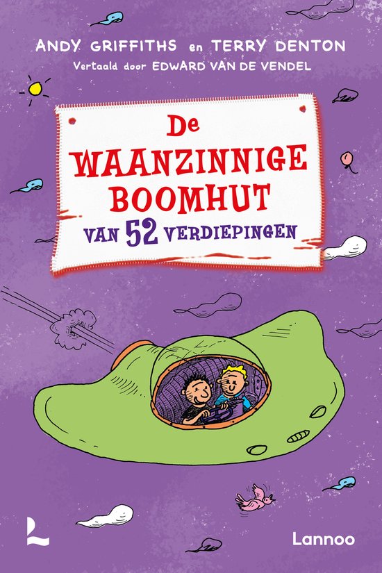De waanzinnige boomhut - De waanzinnige boomhut van 52 verdi ... - cover