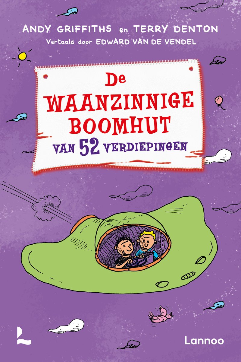 Omslag van De waanzinnige boomhut - De waanzinnige boomhut van 52 verdiepingen