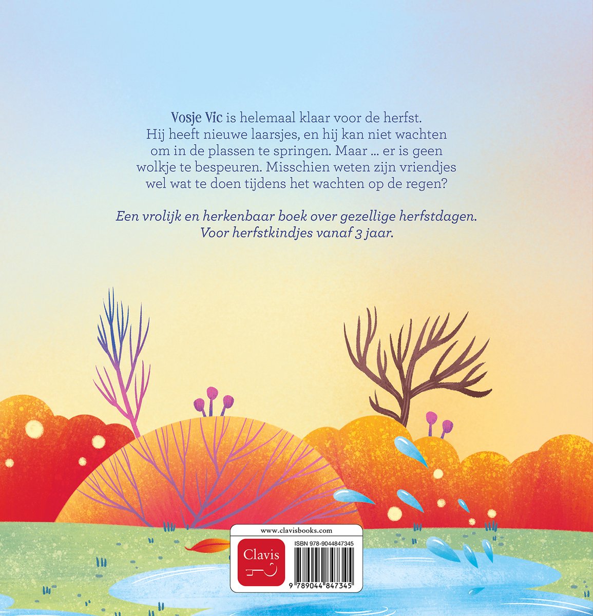 Vosje Vic en vriendjes - Klaar voor de herfst - back cover