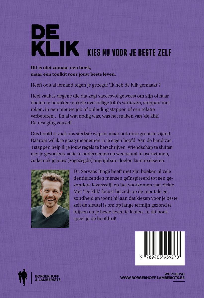 De Klik - back cover
