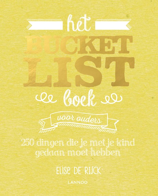 Het Bucketlist boek voor ouders