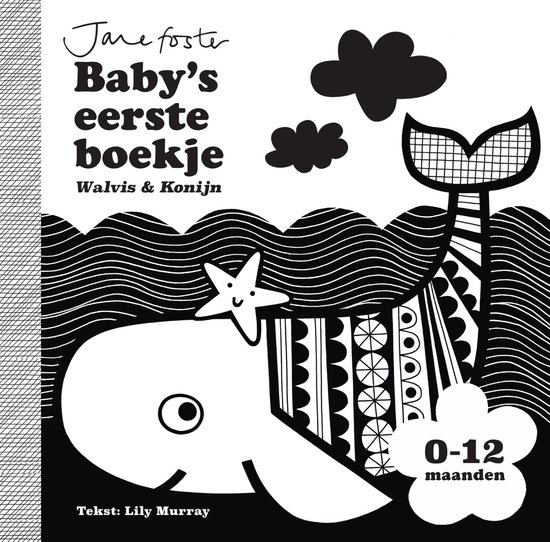 Baby ziet ... 1 - Baby's eerste boekje: Walvis & Konijn - cover