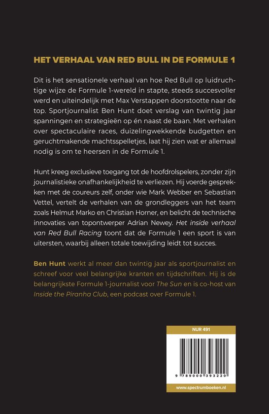 Het inside verhaal van Red Bull Racing
