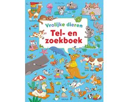 Tel- en zoekboek - Vrolijke dieren