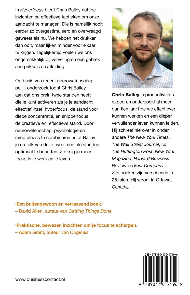 Hyperfocus - back cover