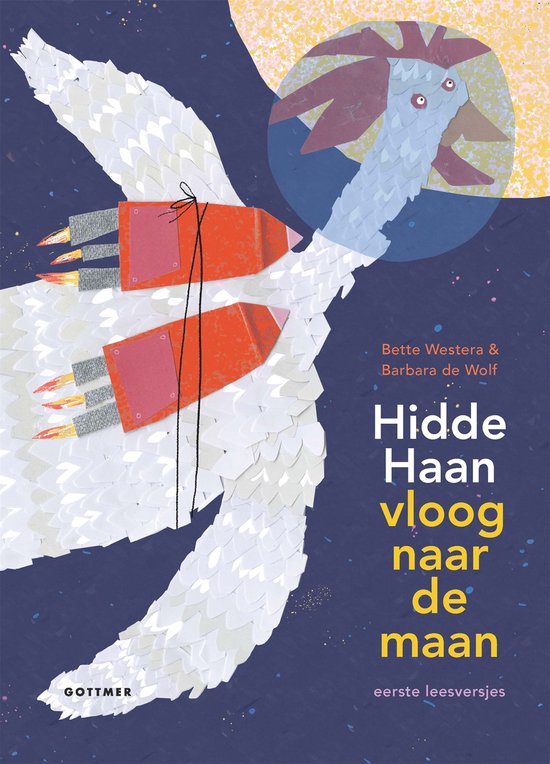 Hidde Haan vloog naar de maan - cover