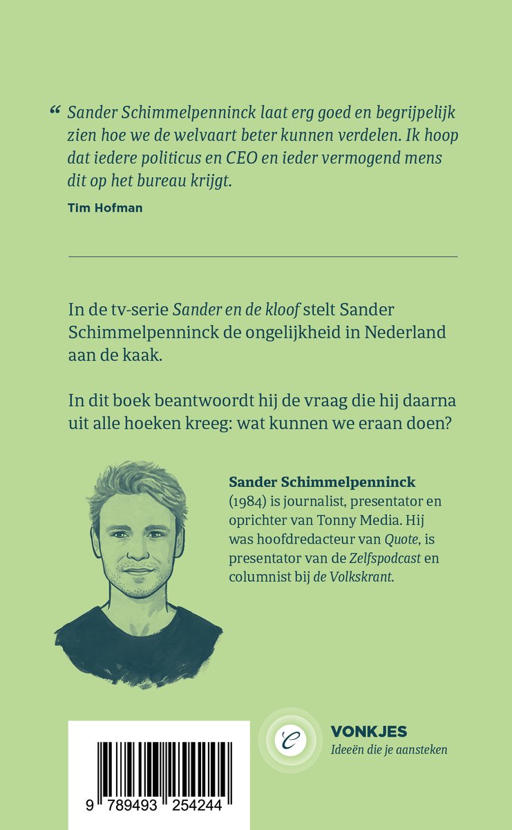 Sander en de brug - back cover
