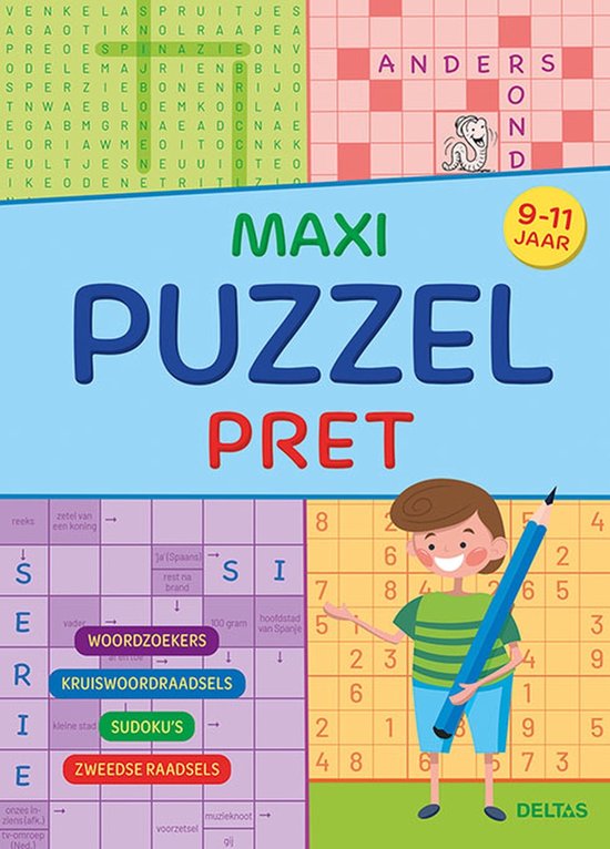 Deltas Maxi puzzelpret (9-11 j.) - cover