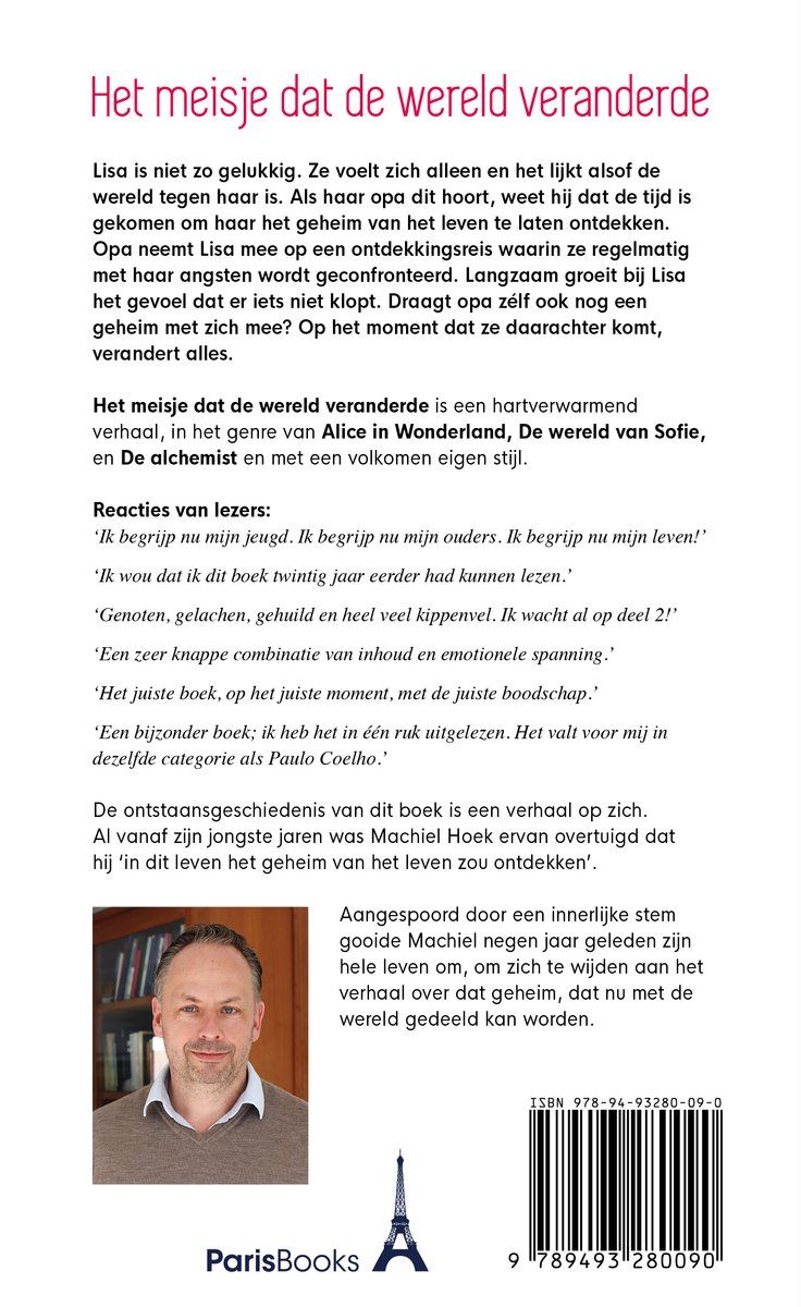 Het meisje dat de wereld veranderde - back cover