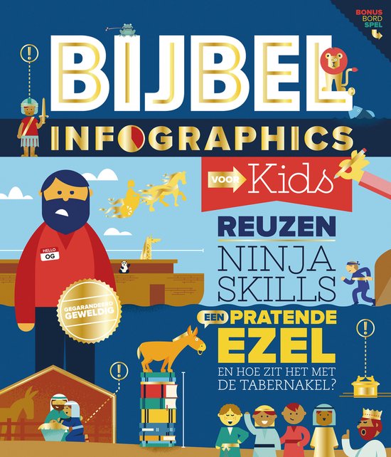 Bijbel infographics voor kids - cover