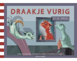 foto van Draakje Vurig en de spiegel