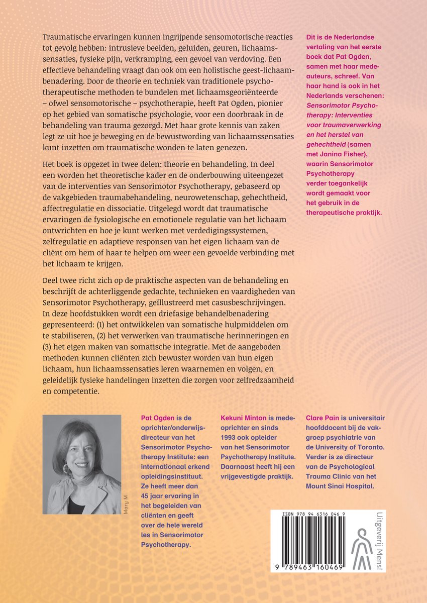 Trauma en het lichaam - back cover