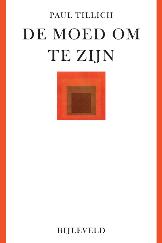 De moed om te zijn - cover