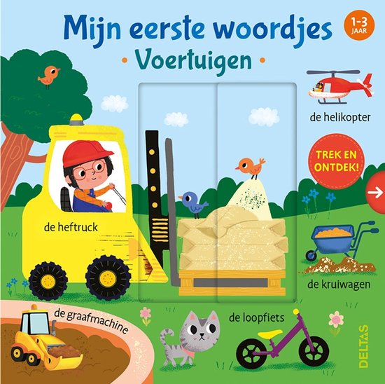 Deltas Boekje – Mijn Eerste Woordjes – Voertuigen - cover