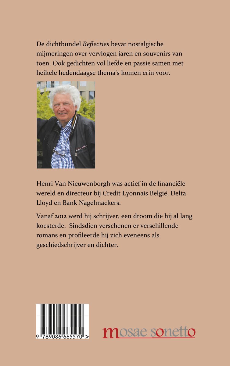 Henri Van Nieuwenborgh met grijze haren en bril, draagt een zwart jack met blauw geruit shirt.