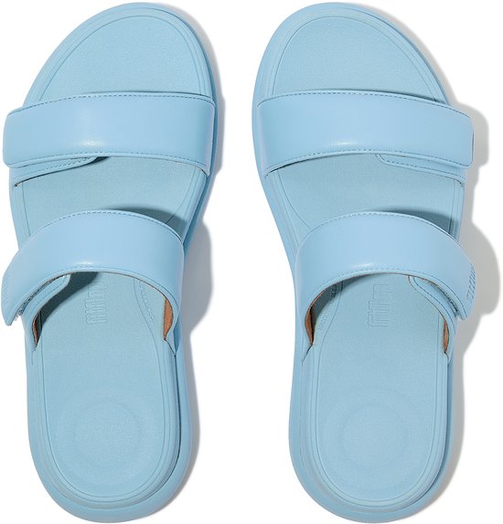 FitFlop F- Mode Go Dias à plateforme réglables à deux barres BLEU - Taille 38