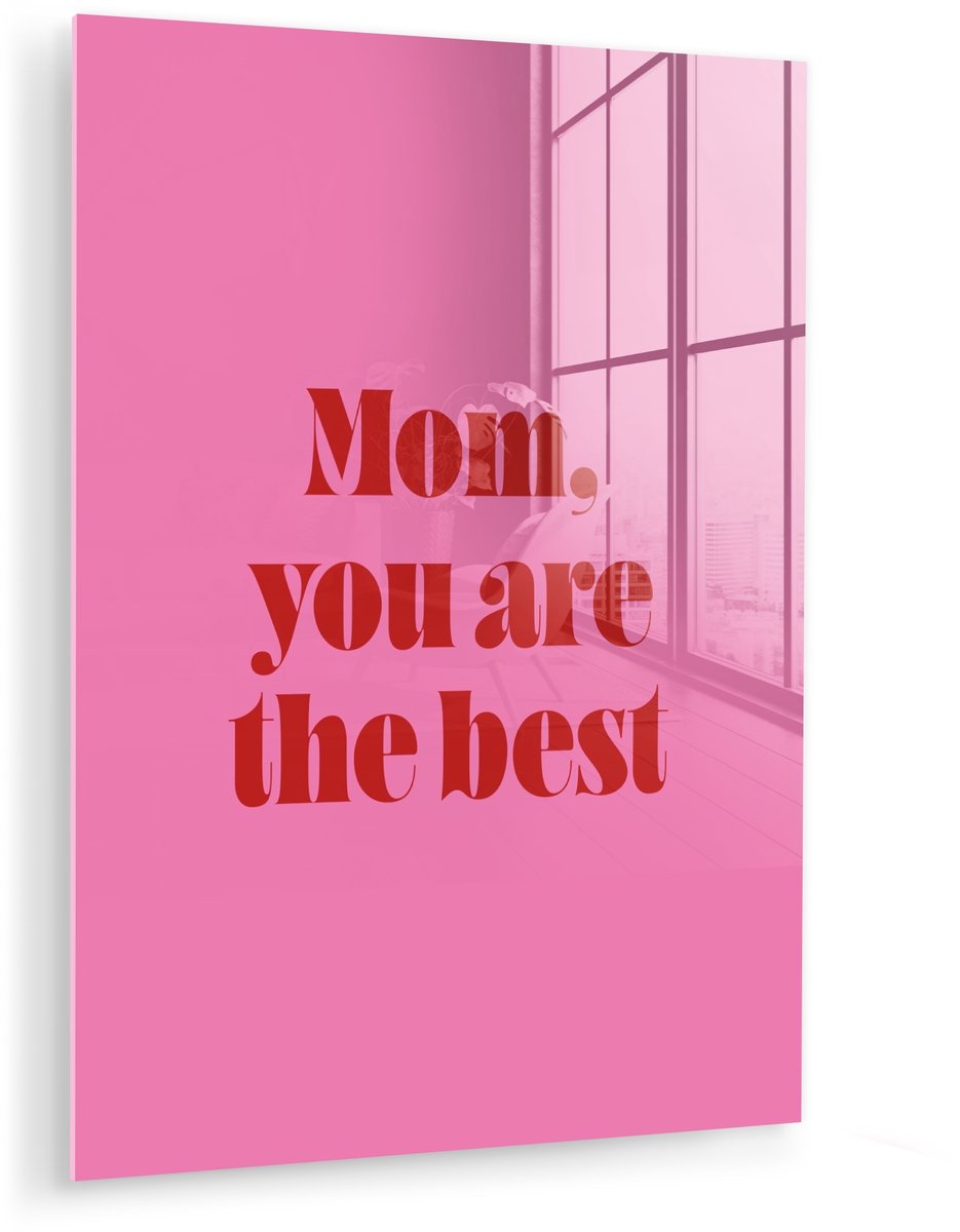 Moeder - Boodschap -Roze