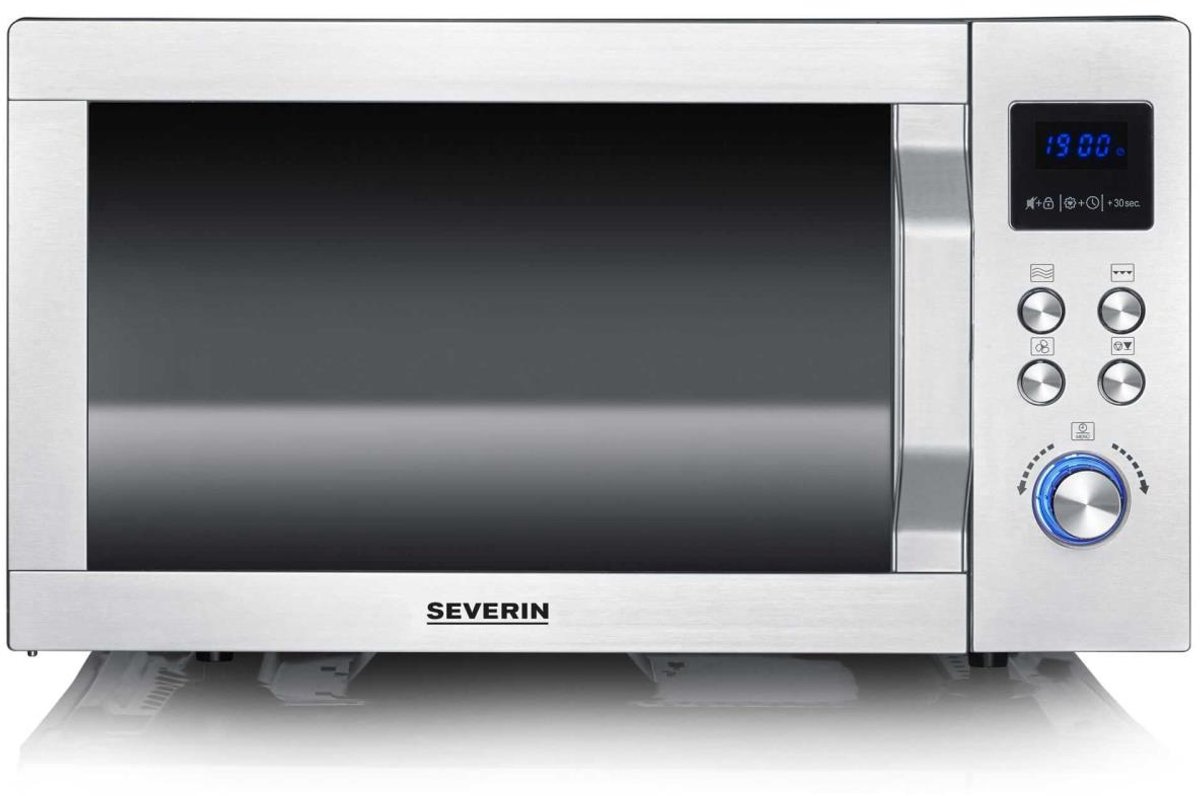 Severin MW 7777 - Vrijstaande Combi Magnetron - RVS