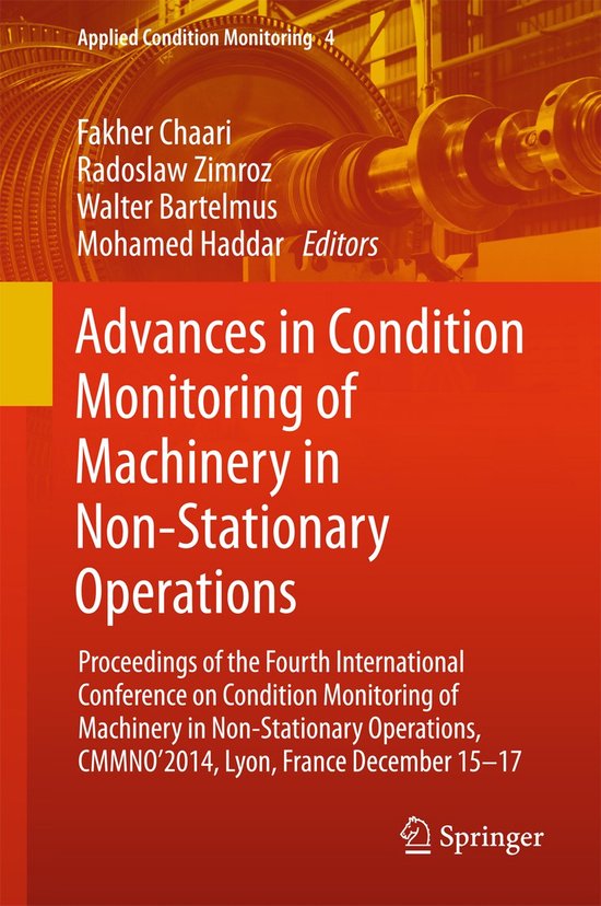 Advances in Condition Monitoring of Machinery in Non Station ... - cover