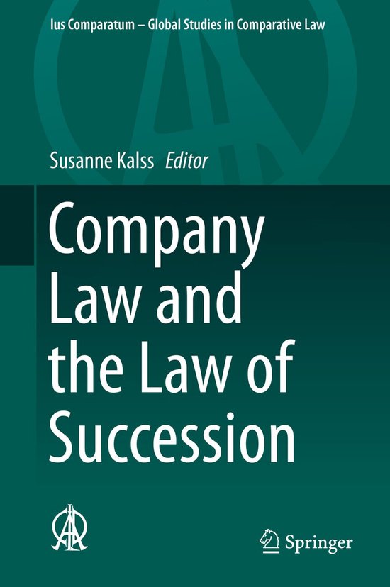 Company Law and the Law of Succession - cover