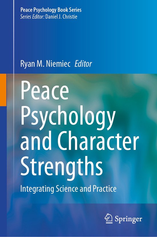 Peace Psychology Book Series- Peace Psychology and Character ... - cover