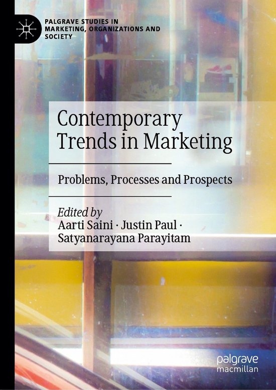 Palgrave Studies in Marketing, Organizations and Society- Co ... - cover