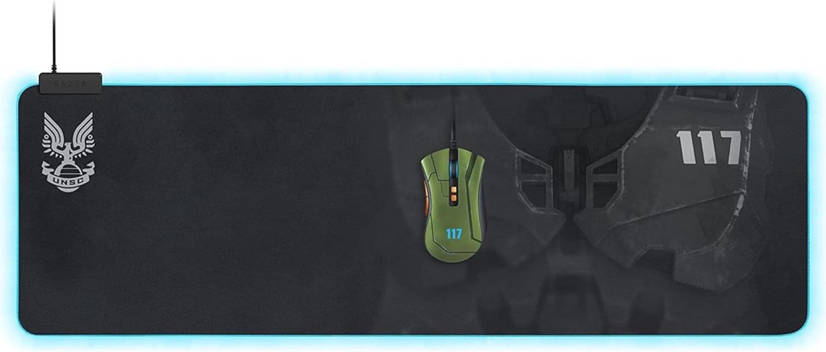 Verlengde Gaming Muismat met RGB Verlichting - Ultragroot en Antislip