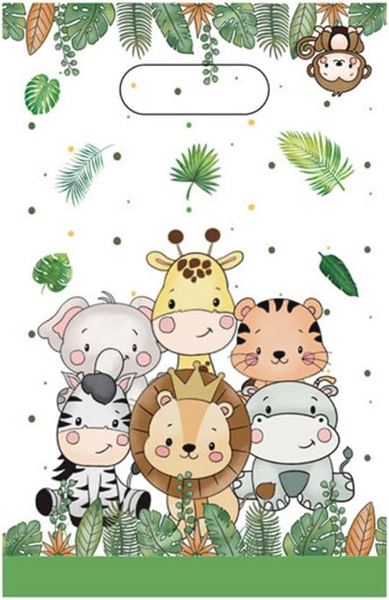 Snoepzakjes voor Kinderfeestjes - 20 Stuks, Themafeest Cadeauzakjes van Papier
