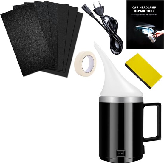 Kits de polissage de phares JMZR® - Papier de verre - Rénovation