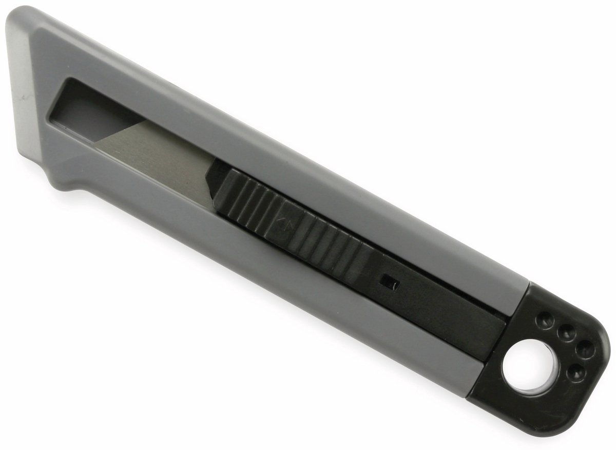 EUROTOOLS Veiligheidsmes met automatische mes-terugtrekking, 120 mm