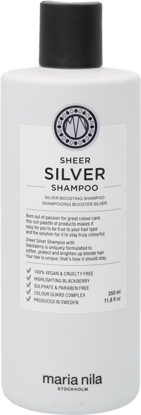 Maria Nila - Sheer Silver Shampoo - 350 ml