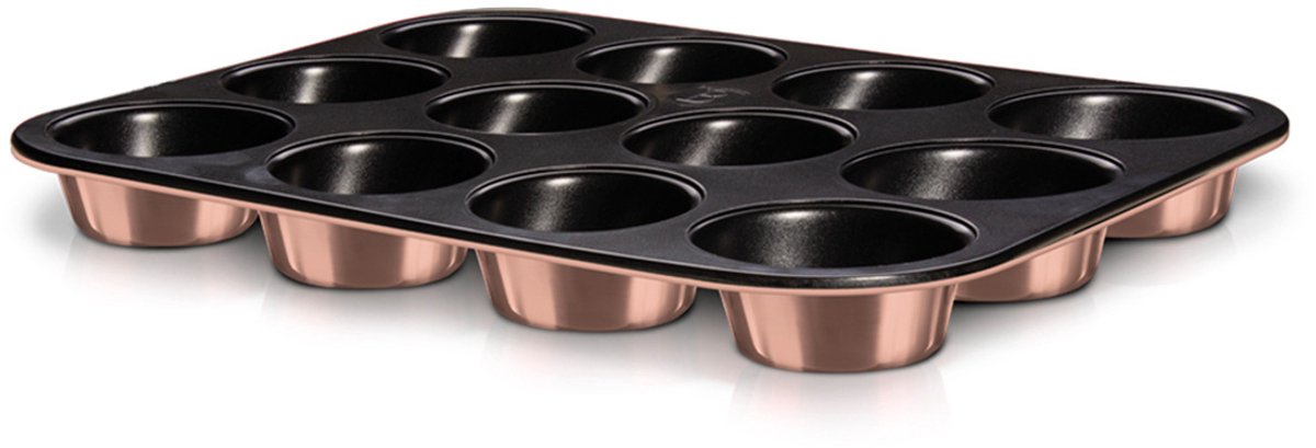 Berlinger Haus Rose Gold - Muffinvorm - 12 Stuks - Niet-klevend - Vaatwasserbestendig
