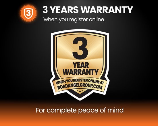 Road Angel Halo Guard Dashcam voor Auto - 2K Autocamera - Met Wifi - Looprecording - Nachtzicht - beeldstabilisatie