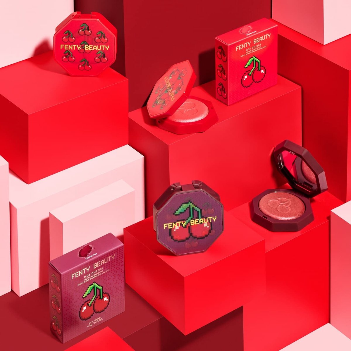 Fenty Beauty Blush - Cherry Pie'd - Highlighter - Romige formule | bol