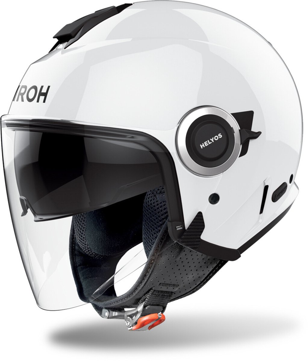 Airoh Helyos Color Wit Gloss Jethelm - Maat XL - Helm