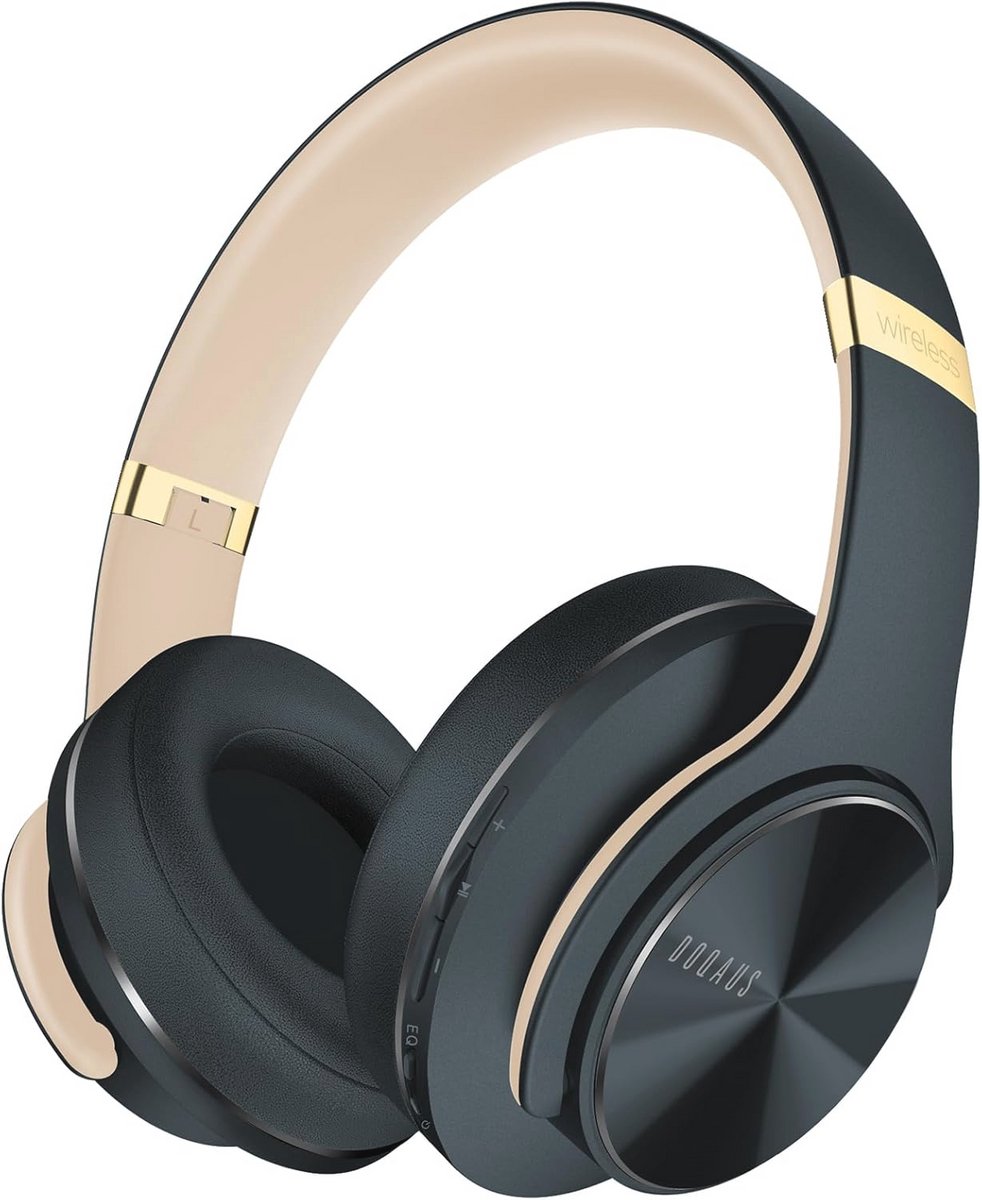 Draadloze Over-Ear Koptelefoon met Ruisonderdrukking en 90 Uur Speeltijd